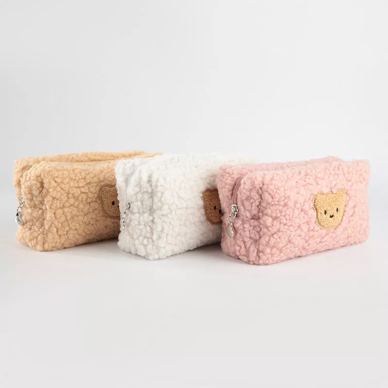 Bolsa de maquillaje de algodón