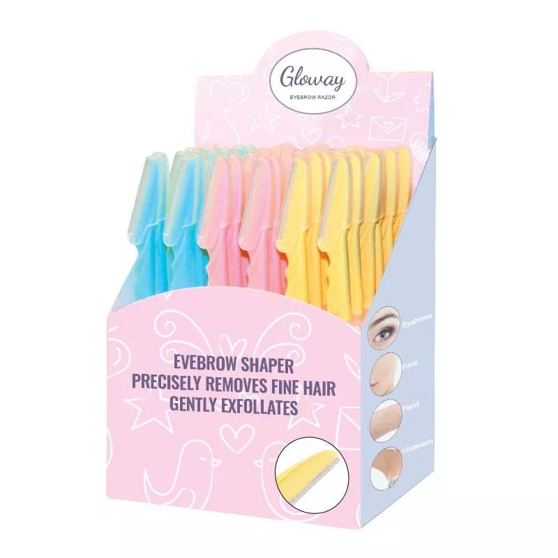 Razors de afeitado desechable Camino de cejas para el cabello