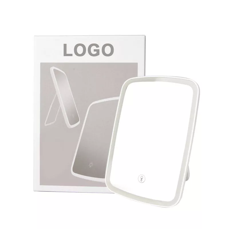 Espejo de maquillaje LED de mesa